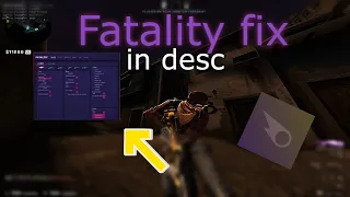 Fatality free fix dll by anon team (dll in desc)