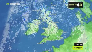 Monday morning UK forecast 19/07/20