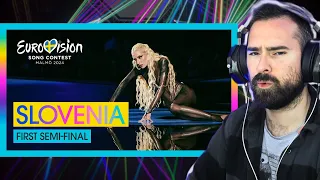 Vocal Coach Reacts to Raiven Veronika LIVE  Slovenia 1st Semi-Final Eurovision 2024