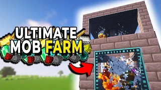 How To Make The PERFECT Mob Farm In All The Mods 8