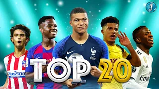 Top 20 Young Talents in Football 2019/2020 ● Kylian Mbappe ● Joao Felix ● Ansu Fati ● Dembele & More