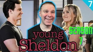 THE WEDDING!!! | Young Sheldon Reaction | Season 7 Episode 7 FIRST TIME WATCHING!