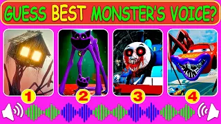 Guess Monster Voice Spider House Head, CatNap, Spider Thomas, McQueen Eater Coffin Dance