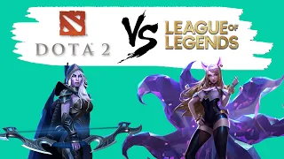 Почему Дота никогда не станет конкурентом LoL | League of legends VS Dota 2