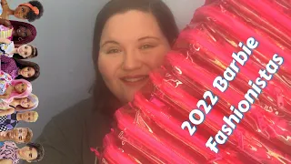 NEW 2022 Barbie Fashionistas Unboxing and Review (#185-#193)