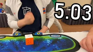 5.03 Official 3x3 Average! (3rd Fastest Average Ever)