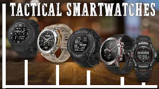 TOP 5 Best Tactical Smartwatches 2024