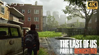 The Last Of Us: Part 2 Remastered | Part 11 - Capitol Hill | At 4K On PS5