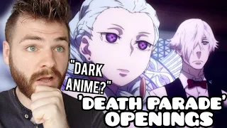 First Time Hearing 'DEATH PARADE' Openings & Endings | ANIME REACTION