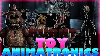 FNaF Speed Edit - Burnt Toy Animatronics!