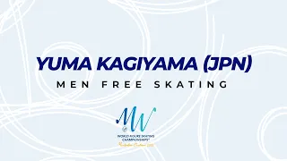 Kagiyama (JPN) | Men FS | ISU World Figure Skating Championships 2022 | Montpellier | #WorldFigure