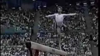 Betty Okino - 1992 Olympics Team Compulsories - Balance Beam