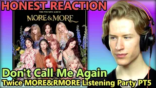 HONEST REACTION to Twice DON’T CALL ME AGAIN