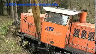 Zugunglück - Bergung einer Lok mit Eisenbahndrehkran - Teil 2