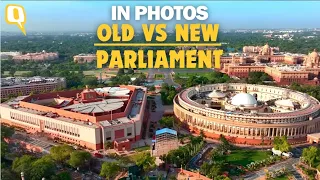 Watch | Old Vs New Parliament Buildings in Photos | The Quint