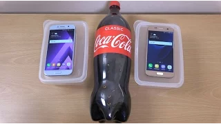 Samsung Galaxy A5 2017 vs Galaxy S7 Coca-Cola Freeze Test 11 Hours! Will It Survive?