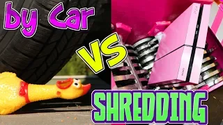 Experiment by Car vs Shredder ! Awesome Crushing Shredding Compilation