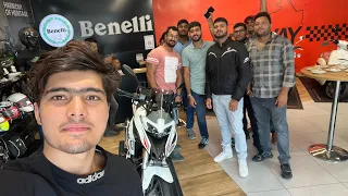 Taking delivery of BENELLI TRK251🔥 // ride with Benelli rider 🔥🔥🔥@ayushrainavlogs