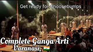 Experience Complete Ganga Arti from your Phone #banaras #gangaaarti