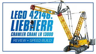 LEGO 42146: Liebherr Crawler Crane LR 13000 - HANDS-ON REVIEW