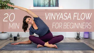 Vinyasa Flow For Beginners - 20 Minutes - Sacred Lotus Yoga