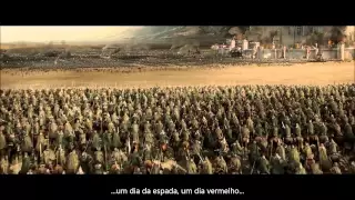 O Senhor dos Anéis - Batalha de Pelennor - Discurso de Théoden