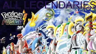 How to get all Legendaries in (Pokémon infinite fusion)