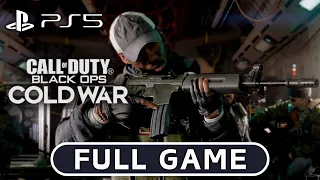 Call Of Duty: Black Ops Cold War Gameplay Walkthrough FULL GAME [PS5] - No Commentary