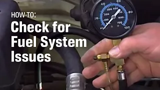 AutoZone Car Care: Fuel System and Fuel Pump Diagnostics