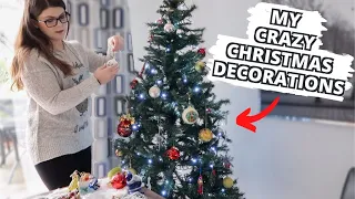 Decorating the Christmas Tree with Weird Ornaments | Vlogmas 2020 Day 1