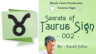 Secrets of Taurus | Blank Chart Prediction | Saptarishis Astrology Magazine