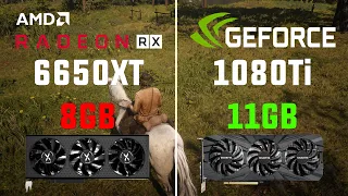 RX 6650 XT vs GTX 1080 Ti Test in 8 Games