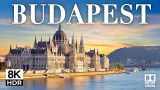 Budapest, Hungary 8K ULTRA HD HDR 60fps Dolby Vision: Flying Over The Capital of Hungary