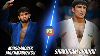 Makhmadbek MAKHMADBEKOV vs Shakhram AHADOV - Heydar Aliyev Baku Grand Slam 2023 - 柔道