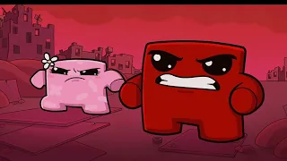 Super Meat Boy Forever (Видео после победы над боссом третей главы)