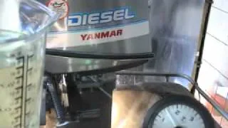 YANMAR D27 Diesel MotoX LT Fuel consumption test