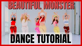 STAYC 'BEAUTIFUL MONSTER' Dance Practice Mirror Tutorial (SLOWED)