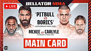 BELLATOR 286: Pitbull vs. Borics & McKee Jr. vs. Carlyle | Fight Companion | MMA LIVE STREAM FIGHT