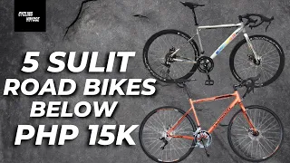 Top 5 Sulit Road Bikes below ₱15k na pwede mong mabili ngayong 4th Quarter ng 2021