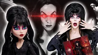 ИСТОРИЯ СОЗДАНИЯ ЭЛЬВИРЫ 🦇 Monster high Skullector Elvira