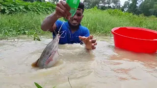 Amazing Boy Catch Fish With Plastic Bottle Fish Trap | Easy Fish Trap By bottle in Pond