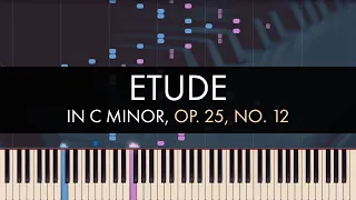 Frédéric Chopin - Etude in C Minor, Op. 25, No. 12