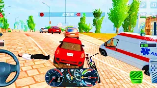 OLD MINI COOPER CAR GAME CITY UBER DRIVING 👮🚖-CAR GAMES ANDROID IOS AND MOBILE GAMEPLAY | CAR GAMES