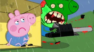 Oh No....Daddy Pig Turn Into ZOMBIE !!! | Peppa Pig Funny Animation