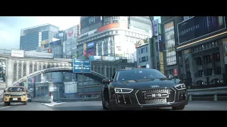 Audi R8 in Lunafreya escort - Kingslaive FF XV