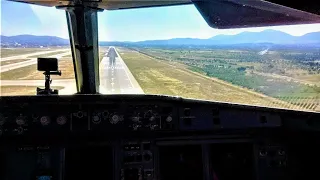 Airbus A320 Cockpit Action | Aegean A320 Approach and Landing at Athens (LGAV)  | COCKPIT VIEW!