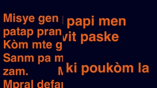 KOUPAP - Baki Popilè Ft T-Jo Zenny (Lyrics - Pawòl)