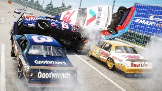 Nascar Legends In Wreckfest Is Still Absolutely AMAZING! Complete DESTRUCTION