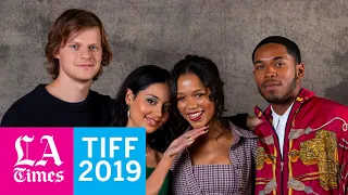 Kelvin Harrison Jr., Alexa Demie, Taylor Russell, and Lucas Hedges on bonding while shooting 'Waves'
