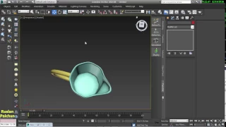 3D's Max Основы моделирования, для начинающих, Графин